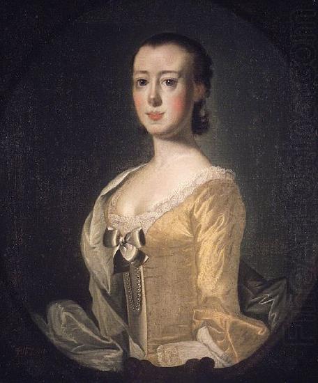 Jeremiah Theus Portrait of Elizabeth Rothmahler